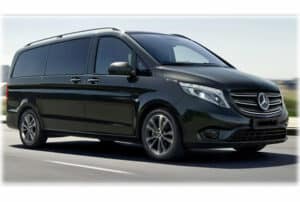 mercedes v class 9 seater