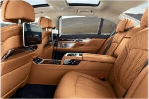 chauffeur driven bmw 7 series london