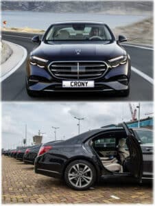 mercedes e class chauffeur hire london