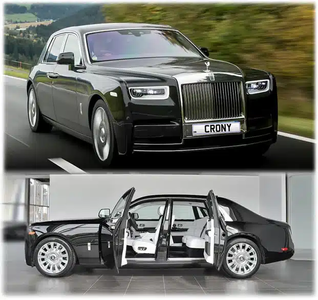 rolls royce phantom chauffeur hire london