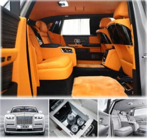 rolls royce phantom chauffeur london