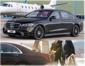 mercedes s class airport transfer