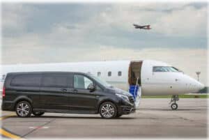mercedes v class airport transfer
