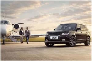 range rover airport transfer