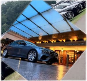 JW Marriott Hotel luxury chauffeur hire london