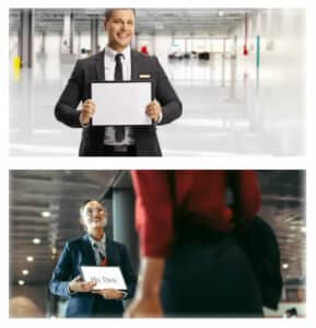Airport Meet & Greet Service - luxury car hire with chauffeur near me