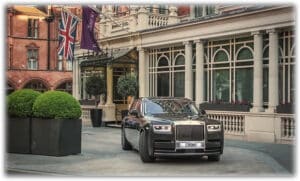 rolls royce transfer london connaught hotel london uk