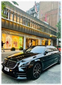 Gucci London Sloane Flagship chauffeur service