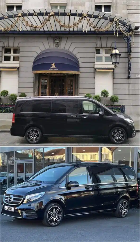 mercedes v class airport transfer