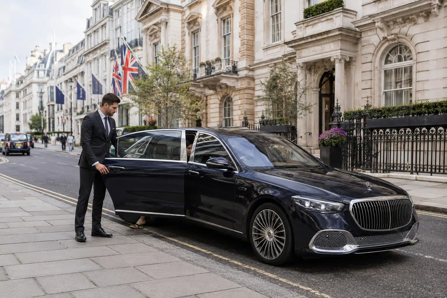 maybach chauffeur on disposal
